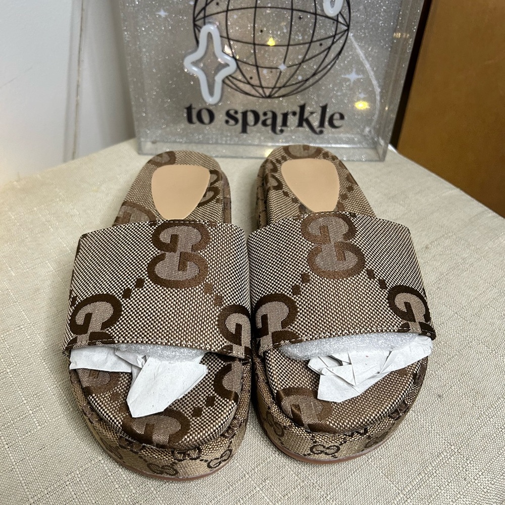 Designer Inspired Slide Sandals